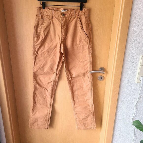 Eddie Bauer Workwear Brown Workwear Straight Leg Carpenter Pants Men's W30 x L32 - Picture 7 of 8